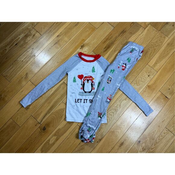 Jammies for Families Cuddl duds Girls Pajamas Size 8 - Picture 1 of 3